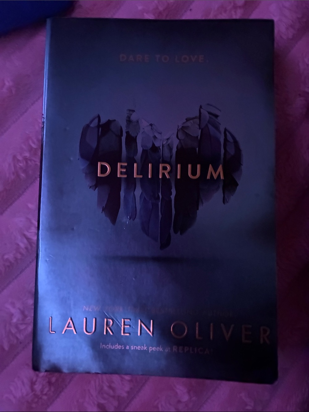 Harper Delirium Wall Art - Black with Rose Gold Accents